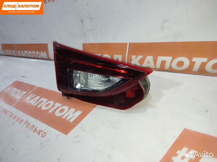 Фонарь крышки багажника левый Mazda 3 BM рест