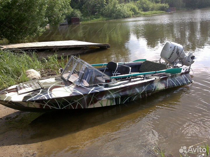 Восстановление и тюнинг лодки Обь-М