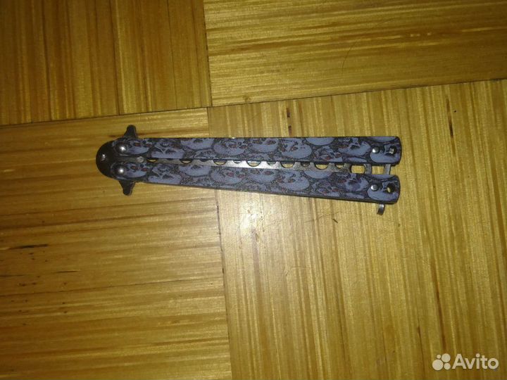 Тренировочный Нож бабочка железный