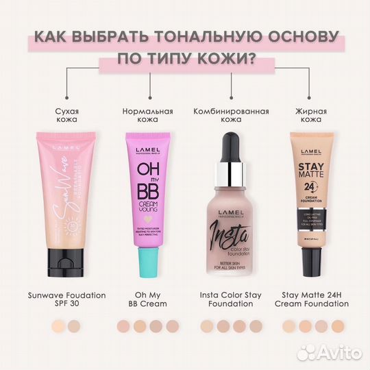 Набор косметики Ламель