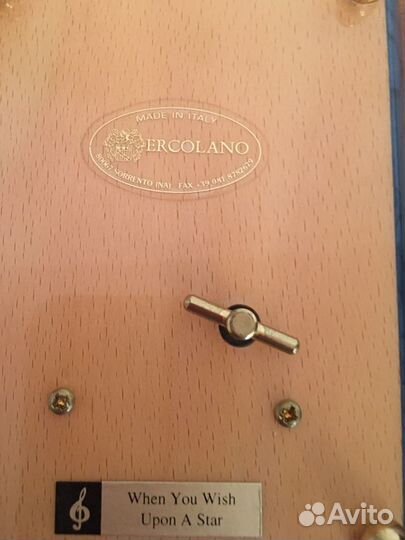 Музакальная шкатулка для драгоценностей