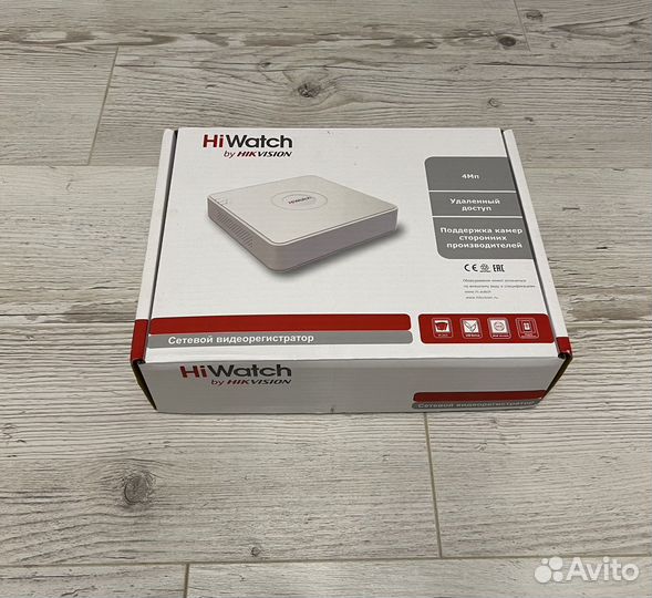 Сетевой видеорегистратор HiWatch DS-N208(B)