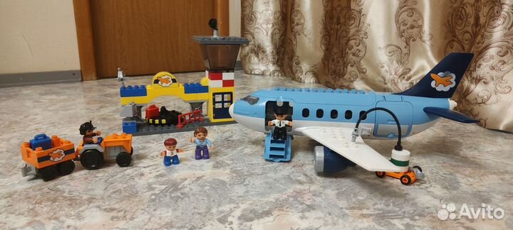 Лего дупло Самолет (Lego Duplo 5595 Аэропорт)