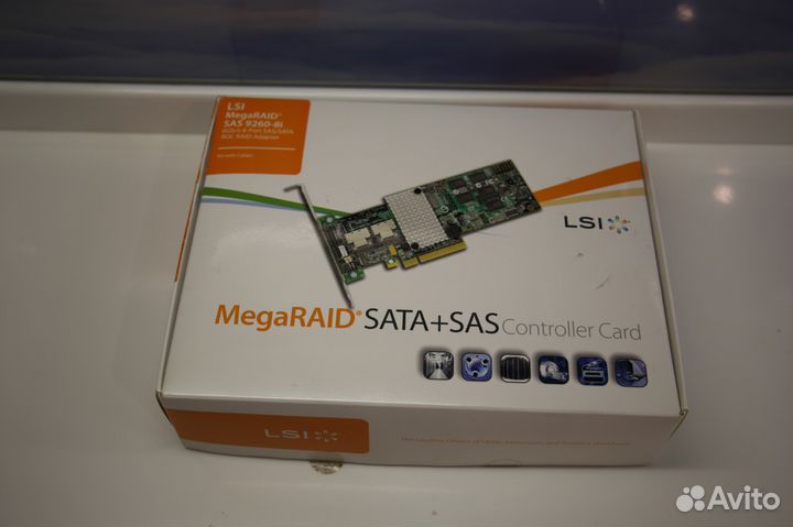 Raid контроллер LSI 9260-8i