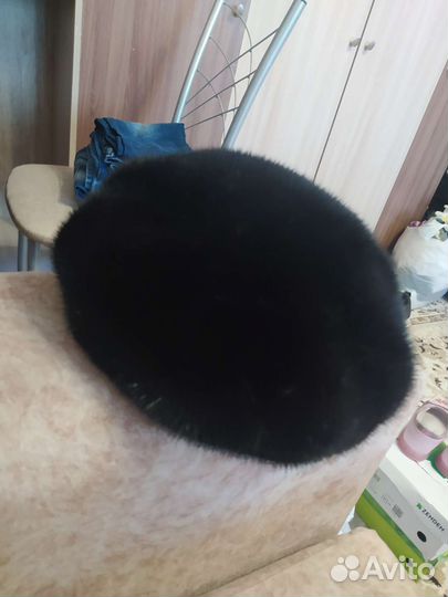 Берет женский норковый