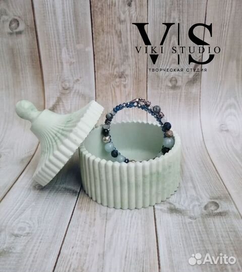 Шкатулка из гипса