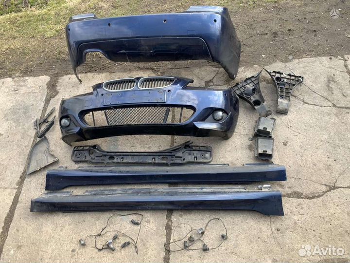 Bmw e60 М-пакет бампер пороги