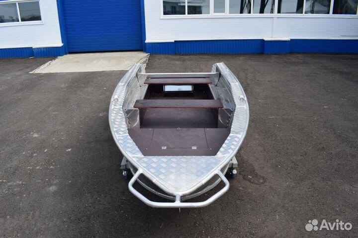 Новая лодка с Увеличенными бортами Wyatboat 390Р