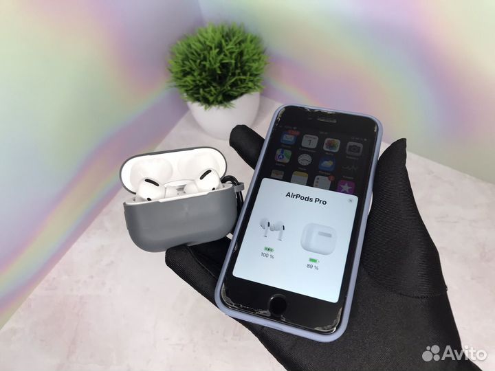 Apple airpods pro lux чехол в подарок