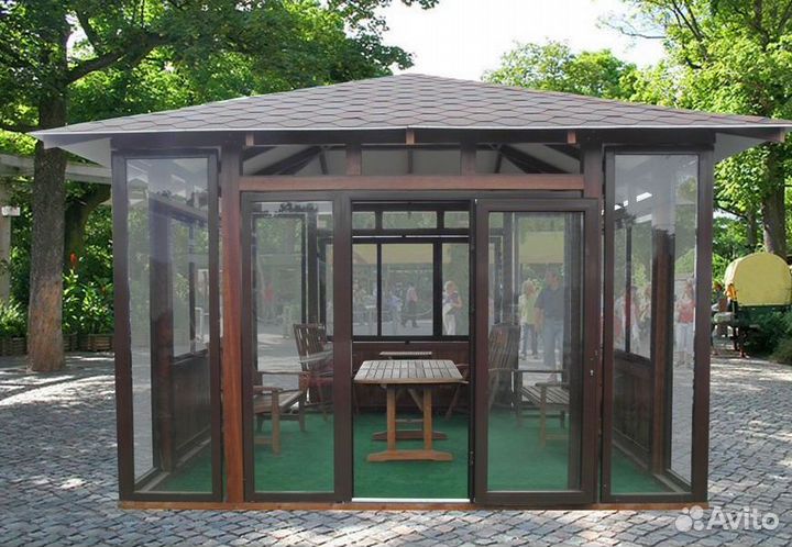 Окна Пластиковые для беседки /Производство, Монтаж