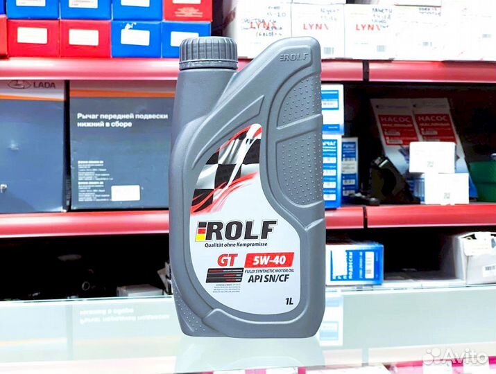 Масло моторное rolf GT SAE 5W-40 API SN/CF 1 л