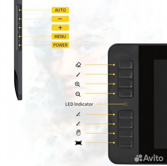 Графический планшет gaoмоn PD1161 для рисования