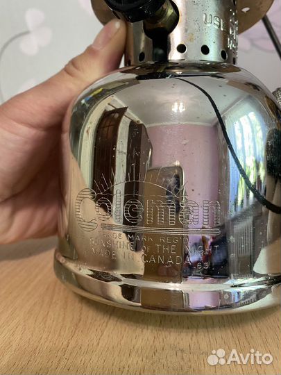 Фонарь керосиновый Coleman 242 редкий 1963г Канада