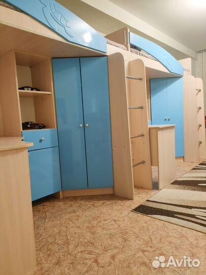 Кровать детская двухъярусная