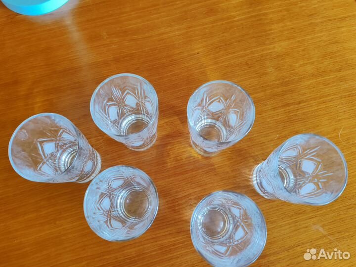 Хрустальные стаканы СССР
