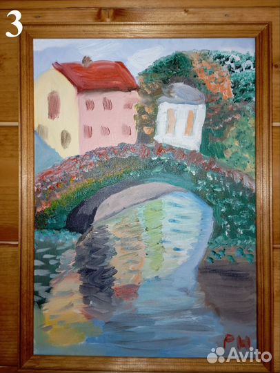 Картина маслом на холсте