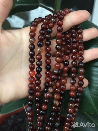 Бусины натуральные для рукоделия