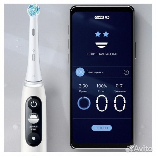 Электрические зубные щетки Oral-B iO 6 DUO White и