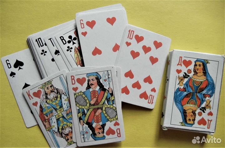 Карты игральные, пасьянсы, домино