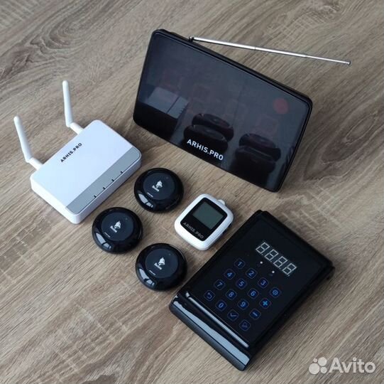 Кнопка вызова официанта модель Премиум, комплект