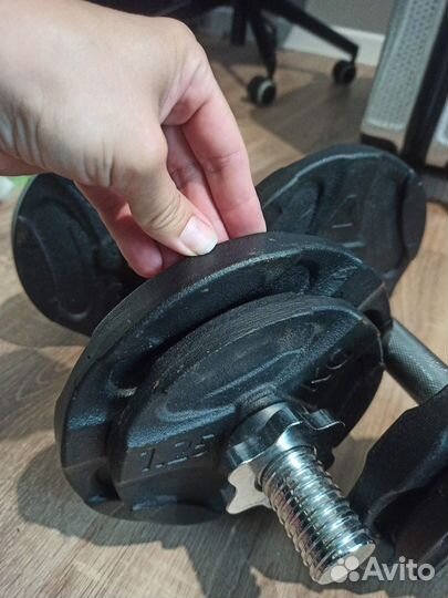 Наборные гантели Torneo 7,5 кг - 2 шт