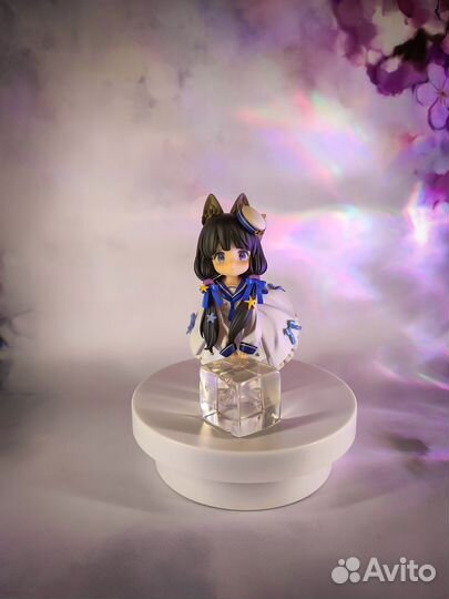 Аниме Фигурка Tea Time Cats - Cow Cat - Оригинал