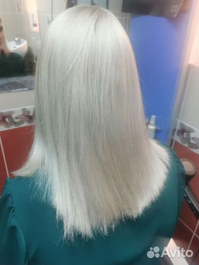 Окрашивание волос на дому