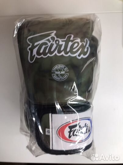 Боксерские перчатки Fairtex BGV1 камуфляж