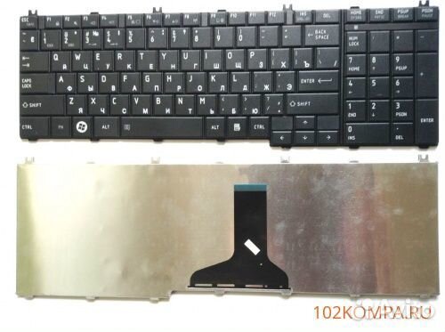 Клавиатура для ноутбука Toshiba С650, C660, L650