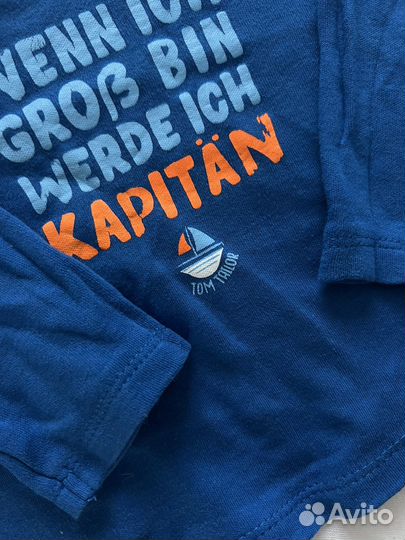 Лонгслив для мальчика 68