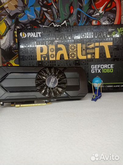 Видеокарта palit GTX 1060 6GB