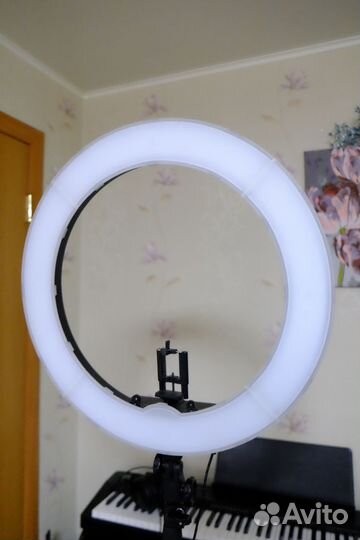 Кольцевая лампа со штативом 46 см