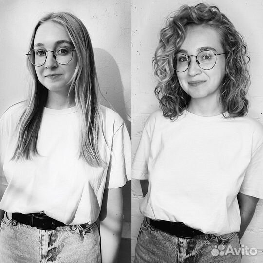 Модель на химическую завивку