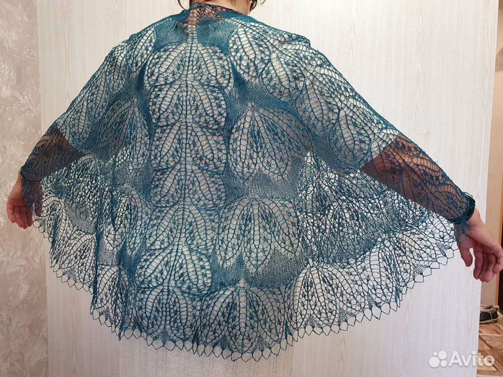 Льняная шаль