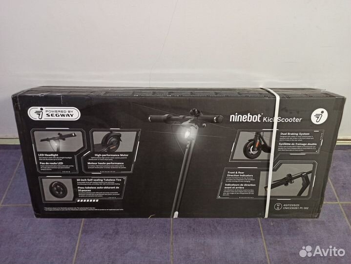 Электросамокат Ninebot by Segway F2 plus