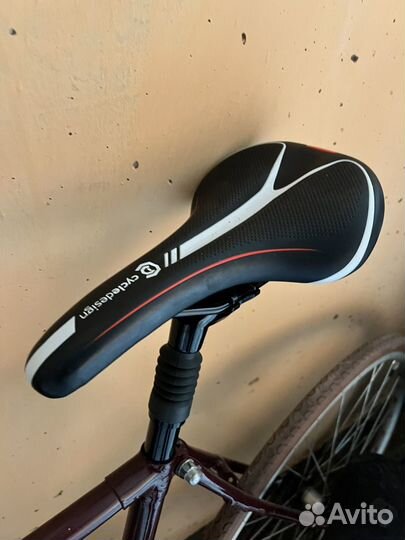 Шоссейный велосипед на базе советской рамы