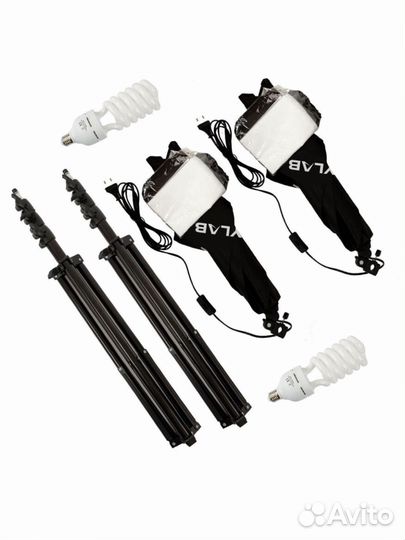 Комплект студийного постоянного света RayLab