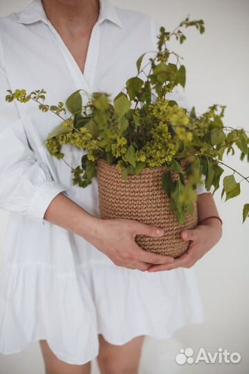 Корзины из джута