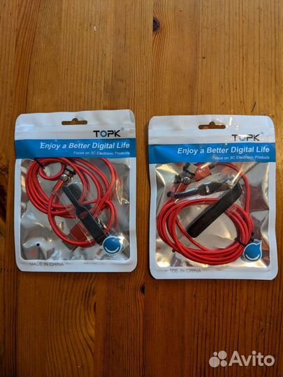 Зарядный кабель USB-typeC topk магнитный