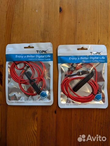 Зарядный кабель USB-typeC topk магнитный