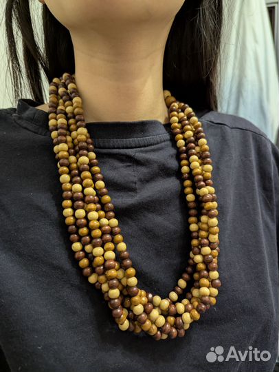 Деревянные бусы