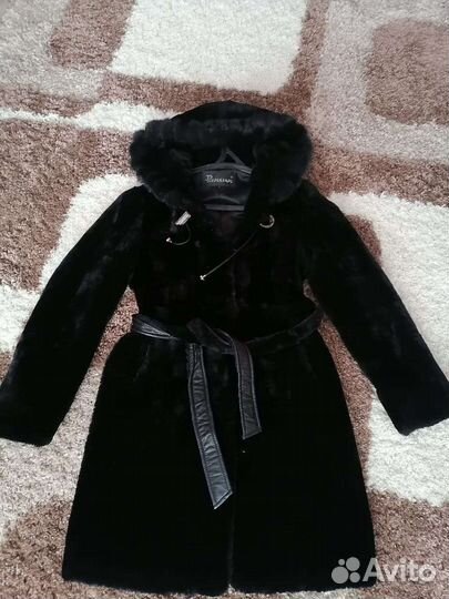 Шуба мутоновая 46