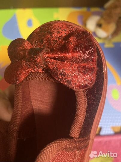 Туфли праздничные для девочки 22 размер