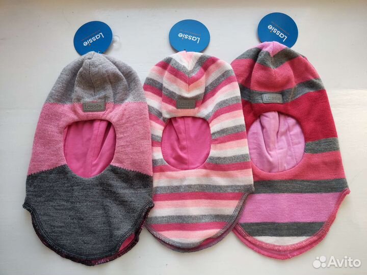 Новые шапки-шлемы Lassie