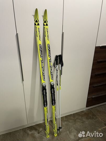 Лыжи беговые с ботинками