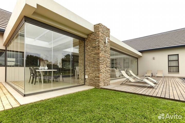 Безрамное остекление