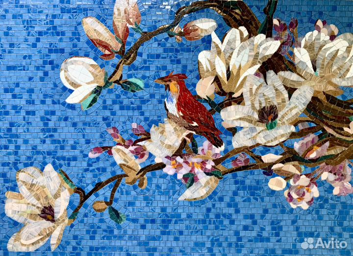 Панно из мозаики