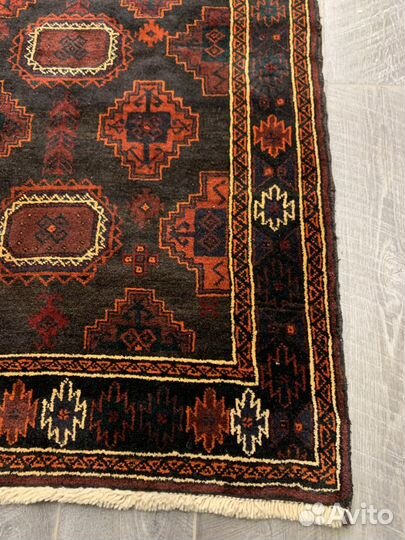Иранский ворсовый ковер, балуччи 302х125см