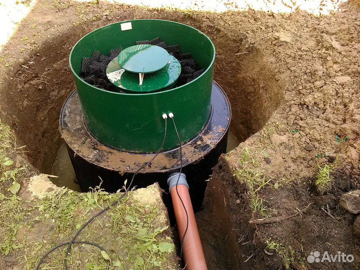 Монтаж септиков