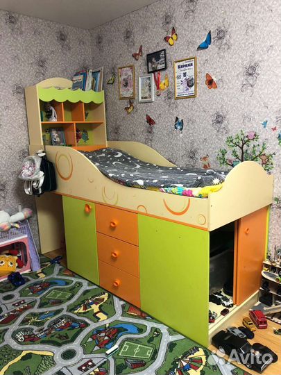 Кровать-чердак